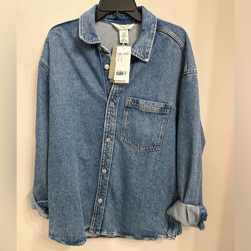 H&M Jean Button Down